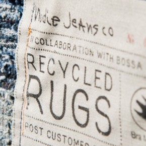 Gamla jeans blir exklusiva mattor Gamla jeans blir exklusiva mattor
